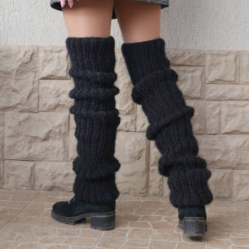 Women Winter Chunky Crochet Kn - Boot Sock Slouchy incelemesi ve fiyatı
