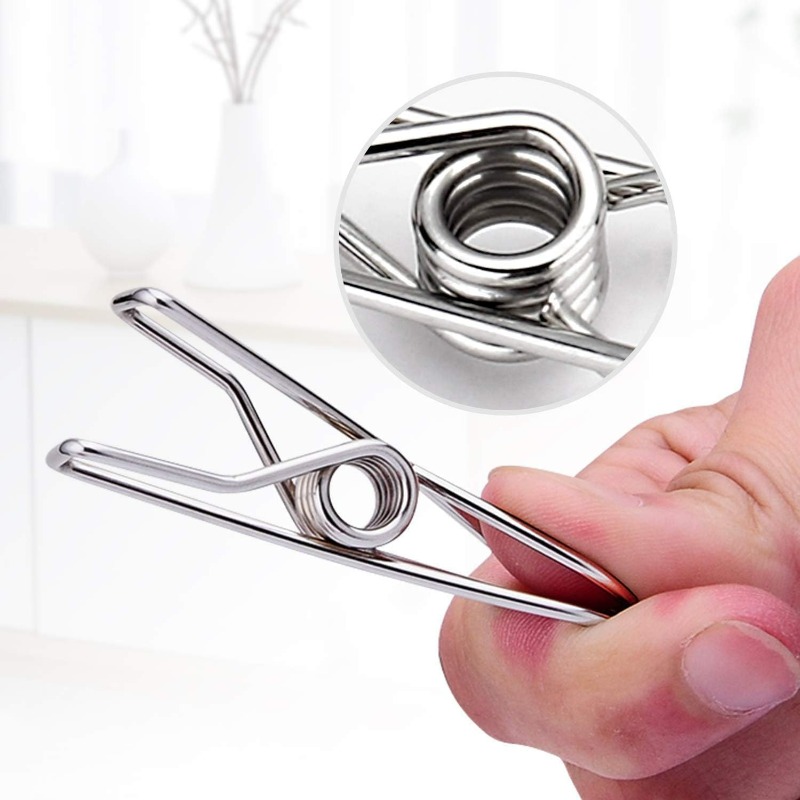 10/50PCS Stainless Steel Clips - Sock Organizer Tray incelemesi ve fiyatı