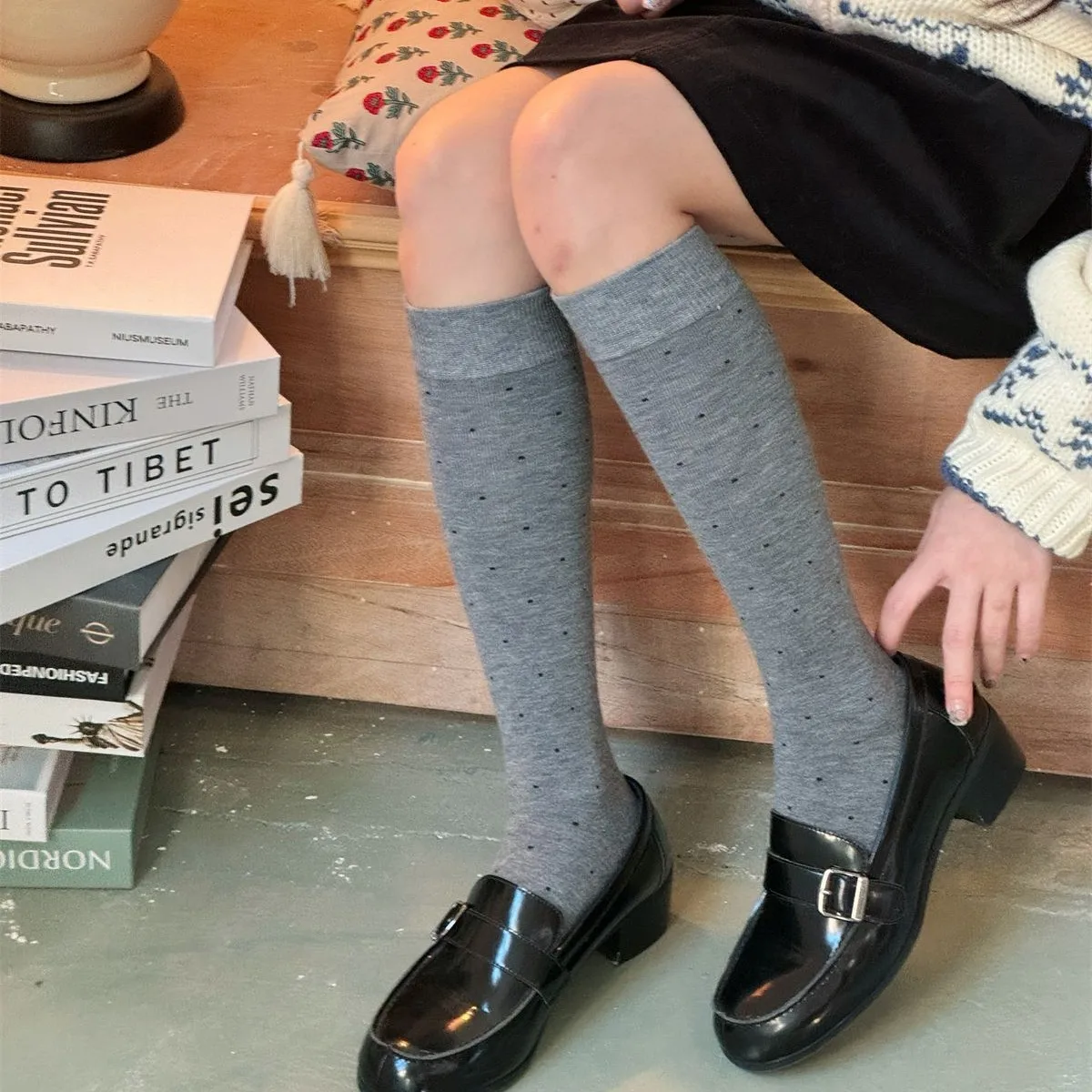 SP&CITY Winter Sweet Polka Dot - Silk Sock Bamboo incelemesi ve fiyatı