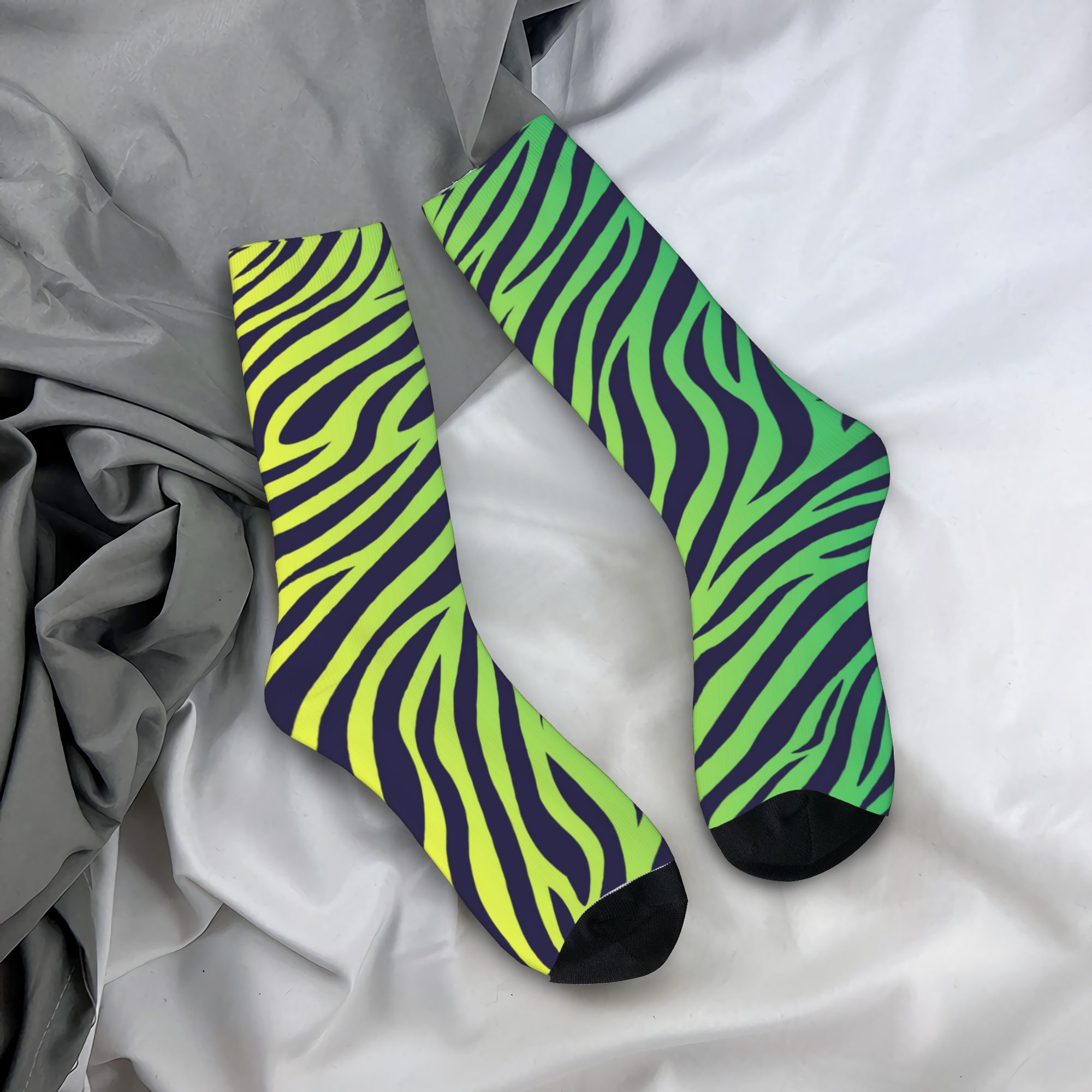 Colorful Tiger Zebra Skin Patt - Dress Sock Men incelemesi ve fiyatı