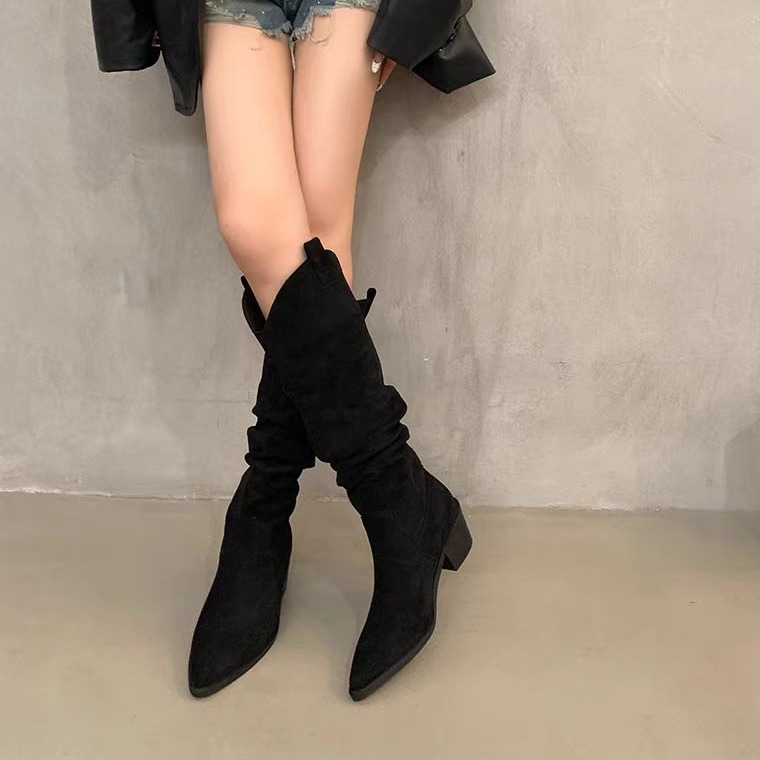 Long boots 2026 French retro c - Knee High Sock Women incelemesi ve fiyatı