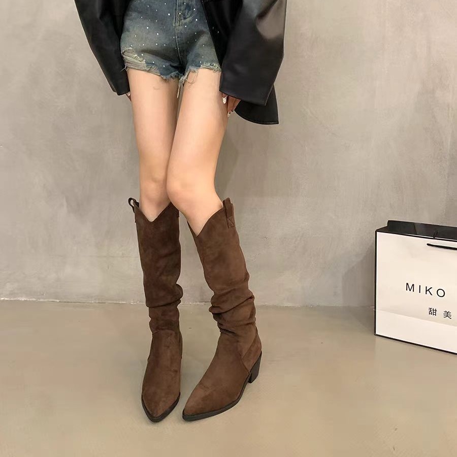 Long boots 2026 French retro c - Knee High Sock Women incelemesi ve fiyatı