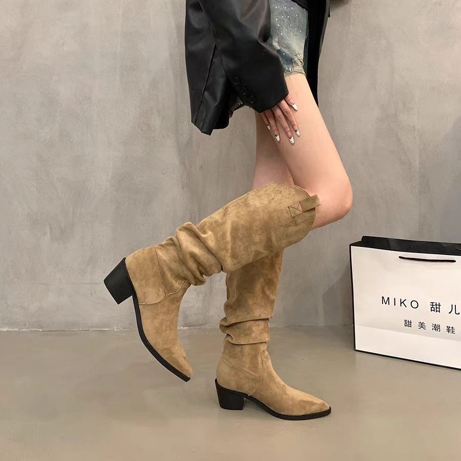 Long boots 2026 French retro c - Knee High Sock Women incelemesi ve fiyatı