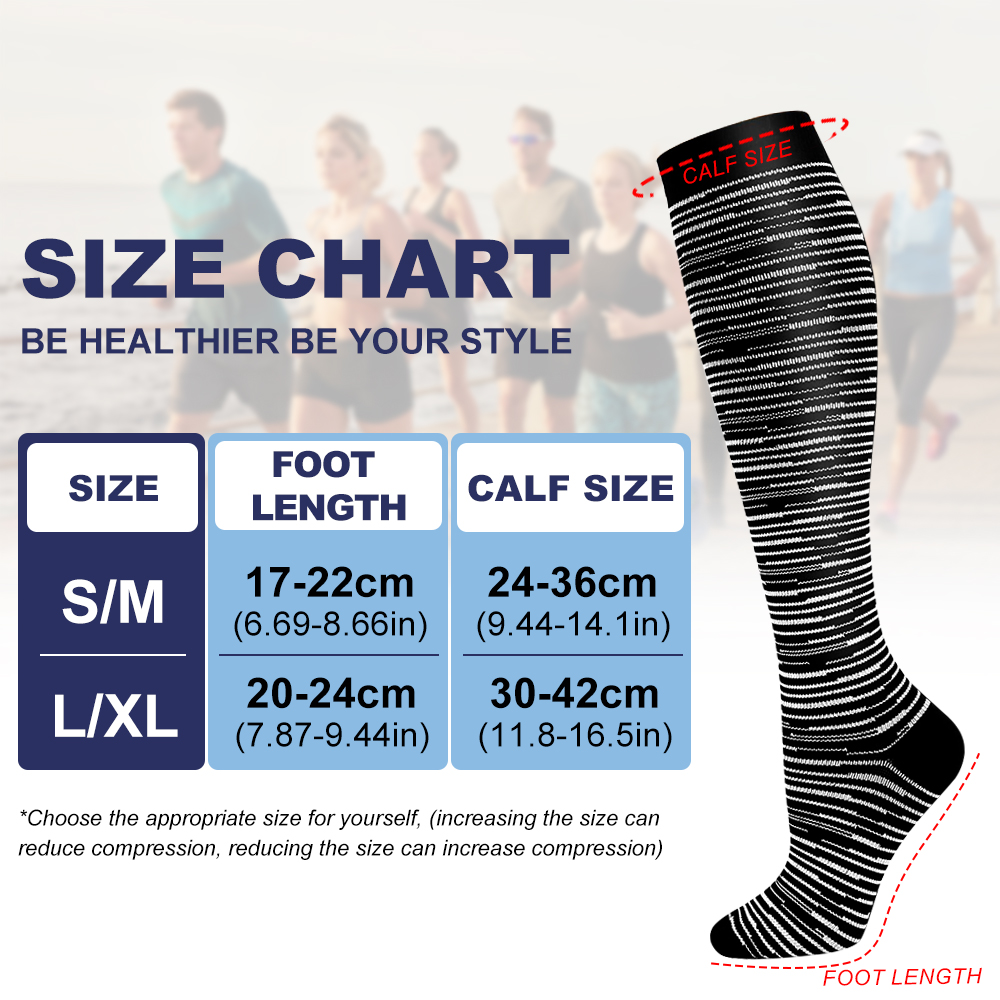 GOMOREON 6Pairs Compression So - Compression Sock Medical incelemesi ve fiyatı