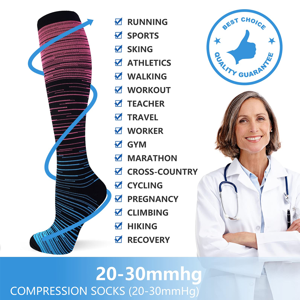 GOMOREON 6Pairs Compression So - Compression Sock Medical incelemesi ve fiyatı