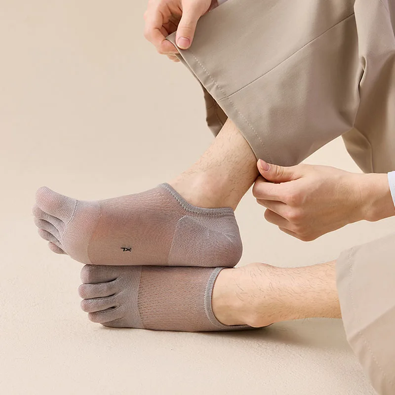 5 Pairs Man Summer Thin Toe So - Ankle Sock Low Cut incelemesi ve fiyatı