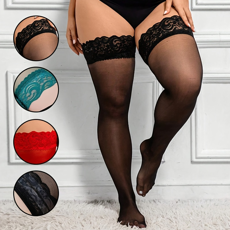 Plus Size Women Thigh High Sto - Thigh High Sock Stay Up incelemesi ve fiyatı