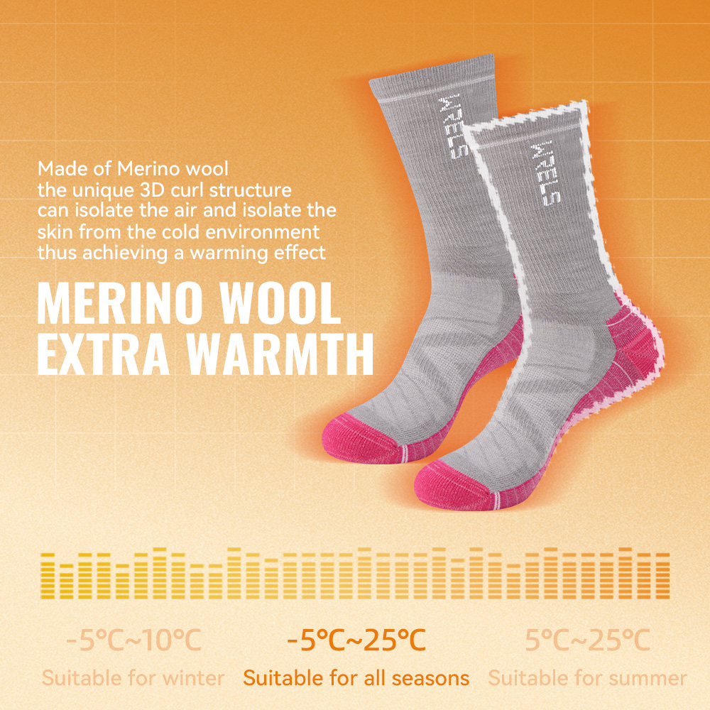WRELS 1/2/3 Merino Wool Socks  - Thermal Sock Winter incelemesi ve fiyatı