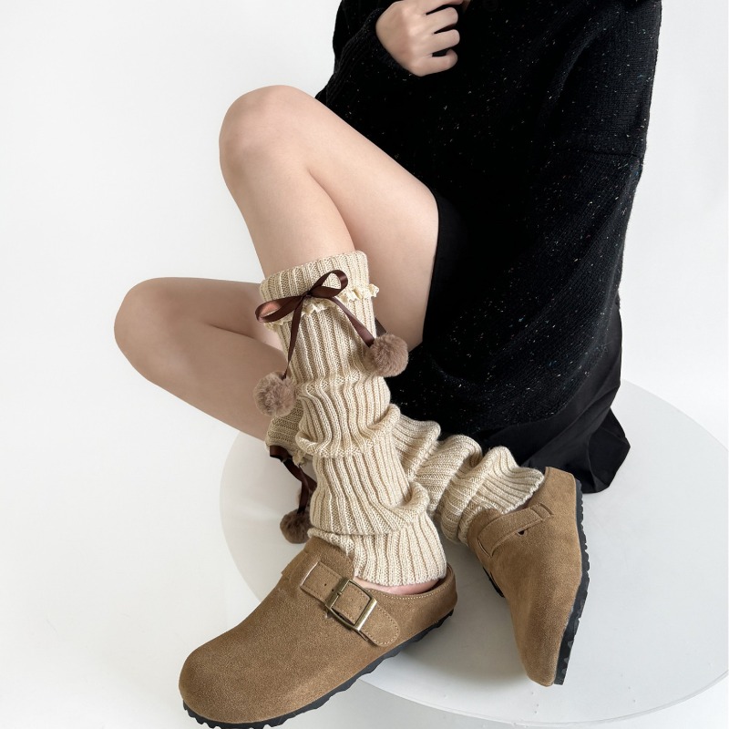 Camel Knit Leg Warmers with Fu - Boot Sock Slouchy incelemesi ve fiyatı