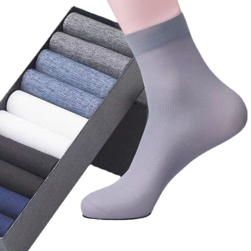 10Pairs Men Socks Summer Ultra - Silk Sock Bamboo incelemesi ve fiyatı