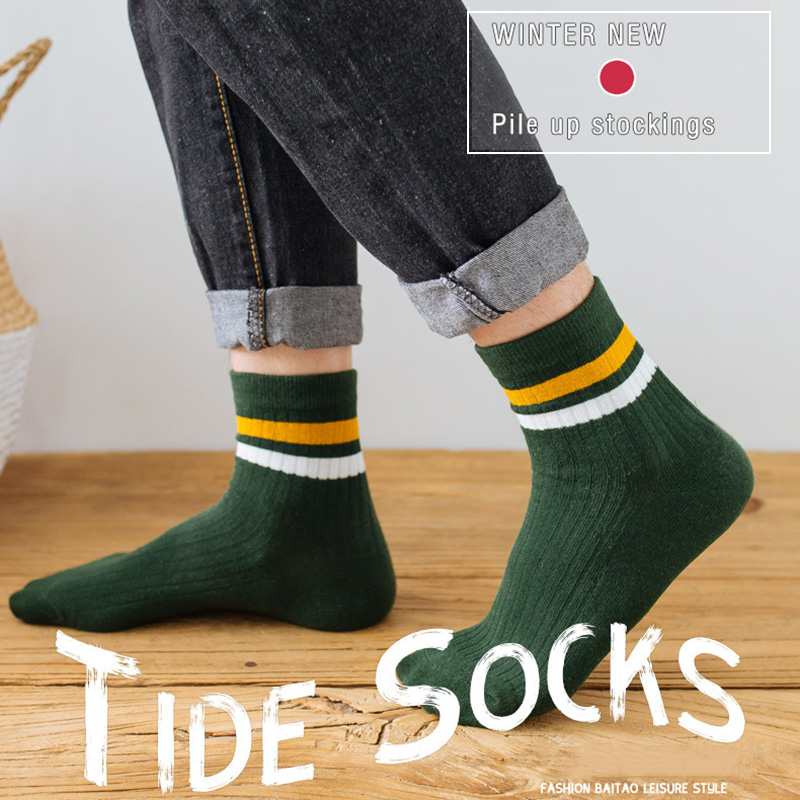 3 Pairs/Pack Cotton Mens Socks - Cotton Crew Sock Pack incelemesi ve fiyatı