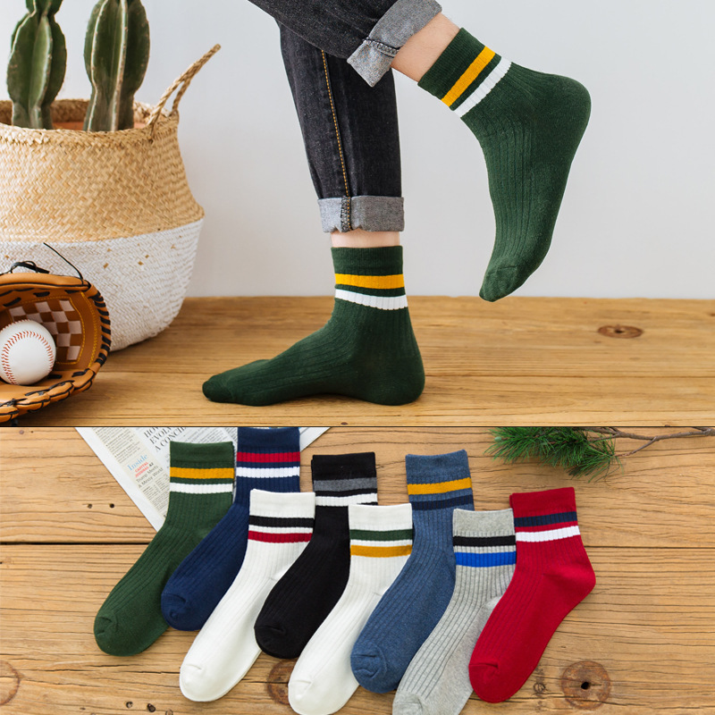 3 Pairs/Pack Cotton Mens Socks - Cotton Crew Sock Pack incelemesi ve fiyatı