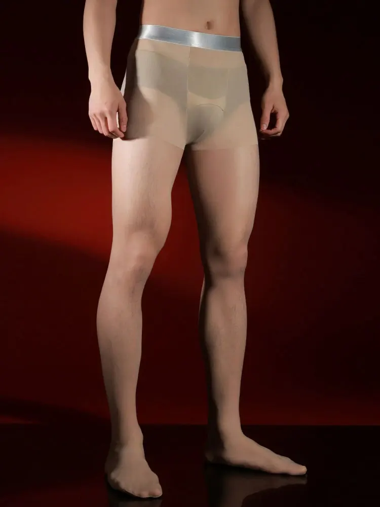 Sexy Men Traceless Silver Wais - Tights Pantyhose Sheer incelemesi ve fiyatı