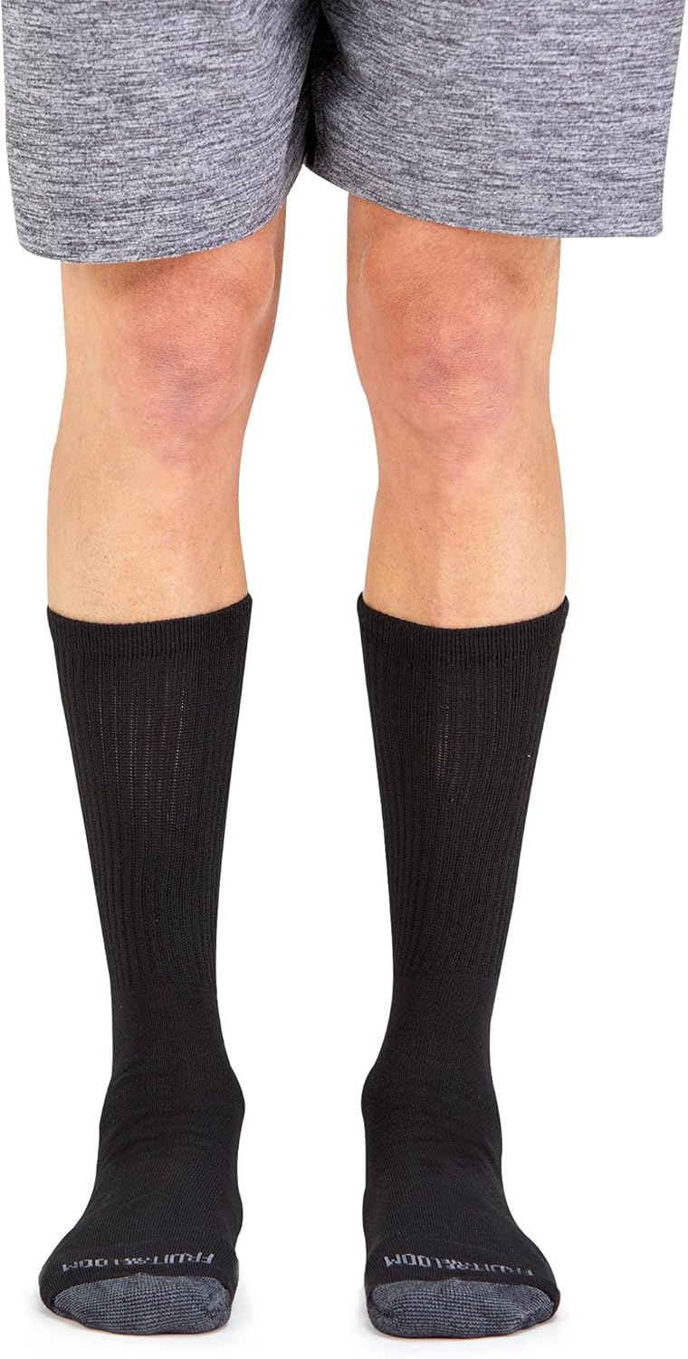 Men's Dual Defense Crew Socks  - Cotton Crew Sock Pack incelemesi ve fiyatı