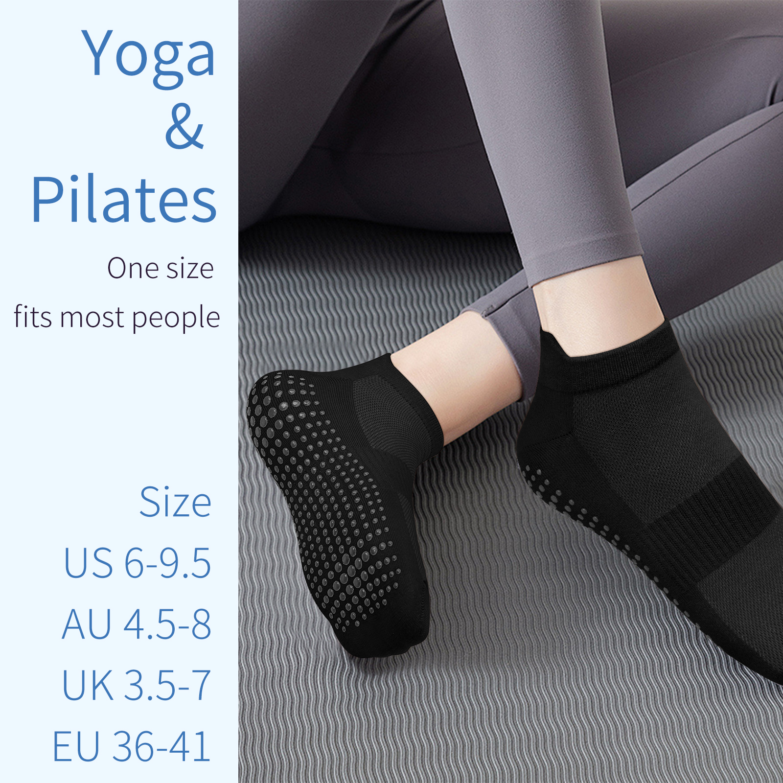 3 Pairs Yoga Socks Women Cotto - Grip Sock Yoga incelemesi ve fiyatı