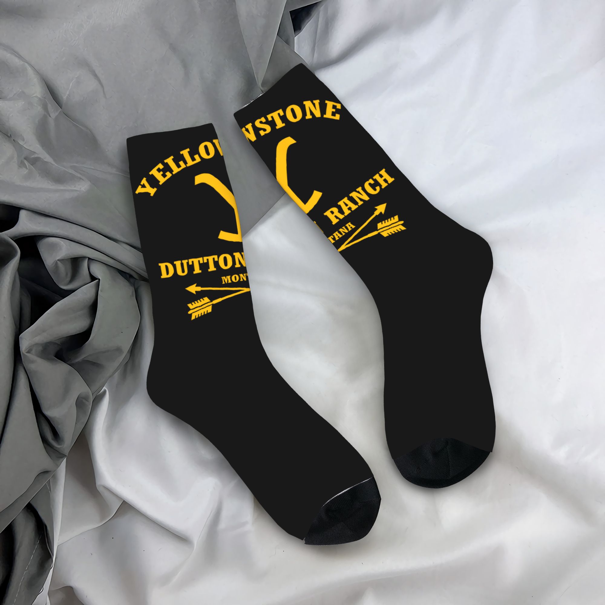 Custom Yellowstone Dutton Ranc - Dress Sock Men incelemesi ve fiyatı