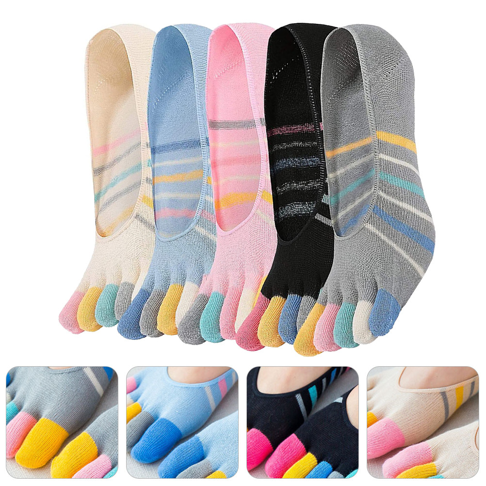 5Pairs Women Finger Toe Socks  - Invisibility Sock Loafer incelemesi ve fiyatı