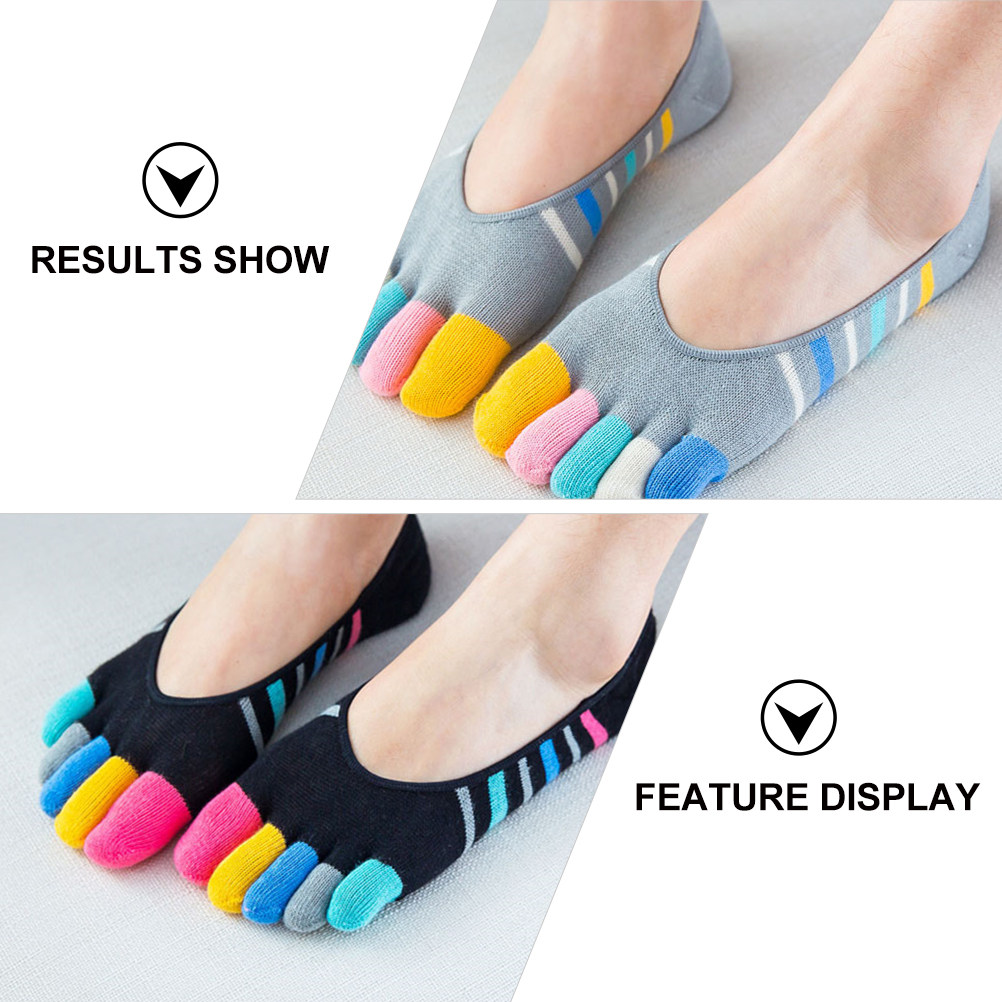 5Pairs Women Finger Toe Socks  - Invisibility Sock Loafer incelemesi ve fiyatı