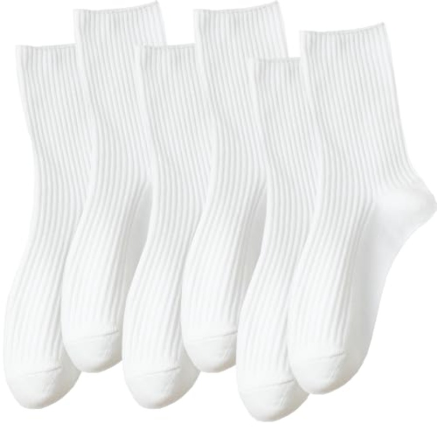 DOKUTOKU Womens Crew Socks Siz - Cotton Crew Sock Pack incelemesi ve fiyatı