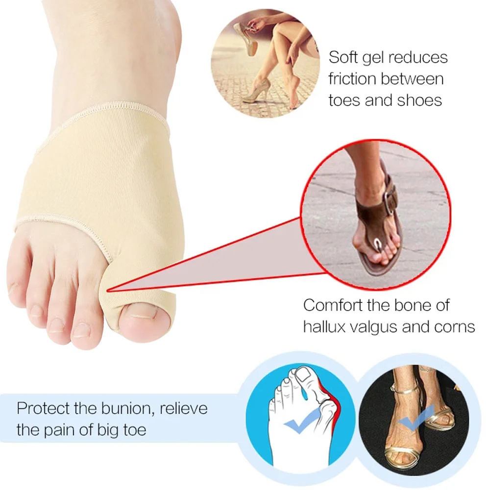 2Pcs Toe Separator Hallux Valg - Ankle Brace Sock incelemesi ve fiyatı